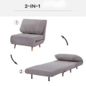 Fotel Rozkładany Leżanka Sofa do spania Wypoczynkowy Telewizjny