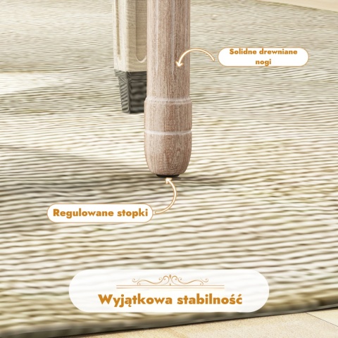Krzesła stołki do jadalni salonu stylowe drewniane zestaw 2 sztuki