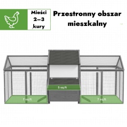 Kurnik klatka wybieg dla kur lub małych zwierząt