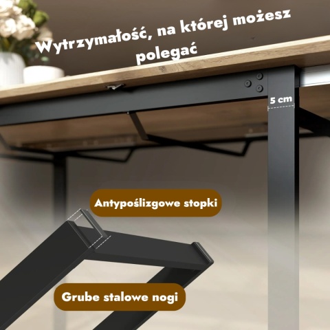Stół rozkładany do salonu jadalni na 6 lub 8 osób