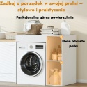 Szafka pod pralkę organizer łazienkowy do pralni łazienki półki blat roboczy