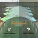 Tunel ogrodowy szklarnia foliak zielony 2 na 3 m 2x3