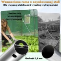 Tunel ogrodowy szklarnia foliak zielony 2 na 3 m 2x3