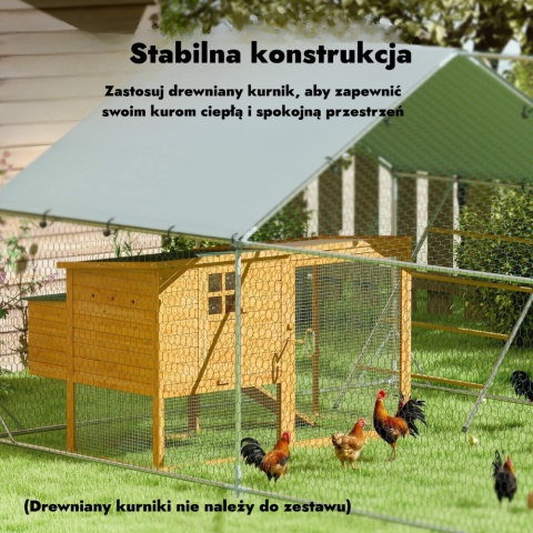 Wybieg dla kur kurnik klatka ogrodzenie dla kurczaków kaczek małych zwierząt