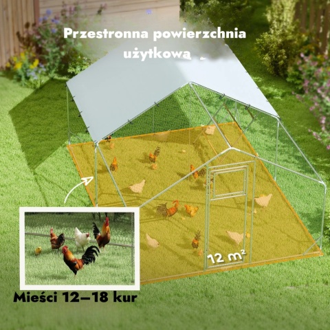 Wybieg dla kur kurnik klatka ogrodzenie dla kurczaków kaczek małych zwierząt