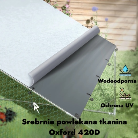 Wybieg dla kur zagroda kurnik klatka ogrodzenie dla kaczek małych zwierząt